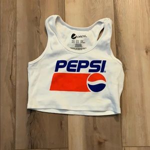 pepsi crop top